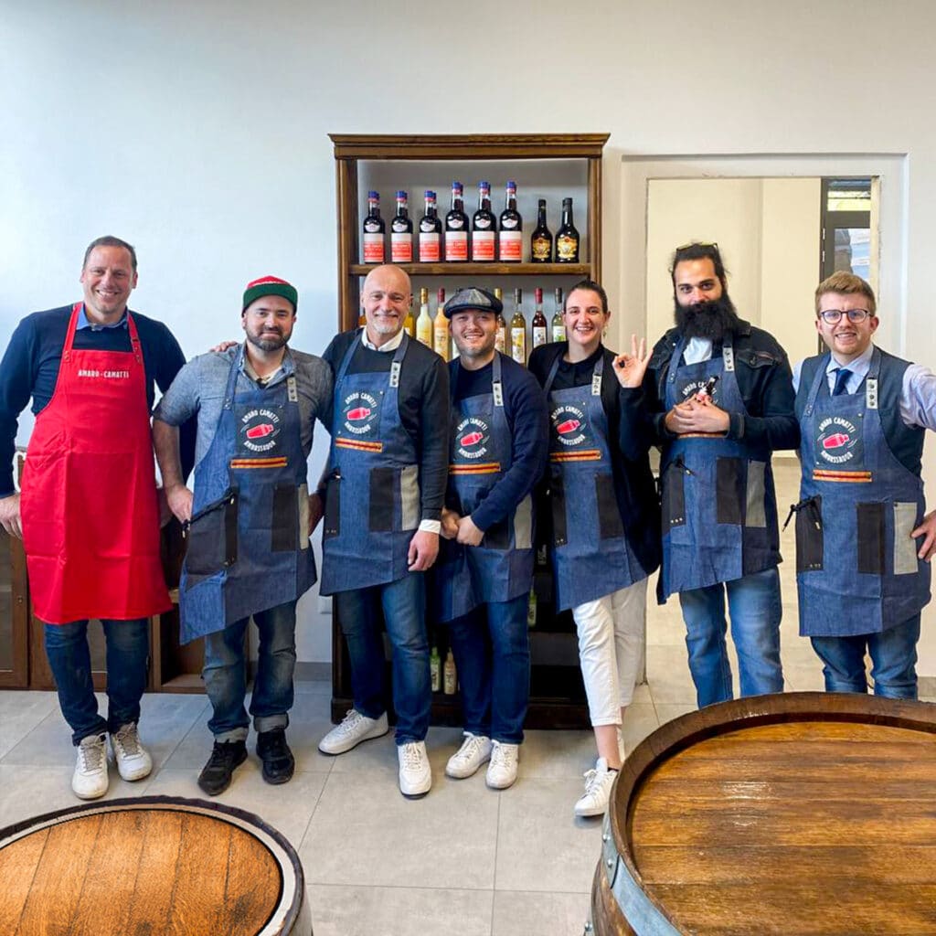 Camatti Ambassador in distilleria